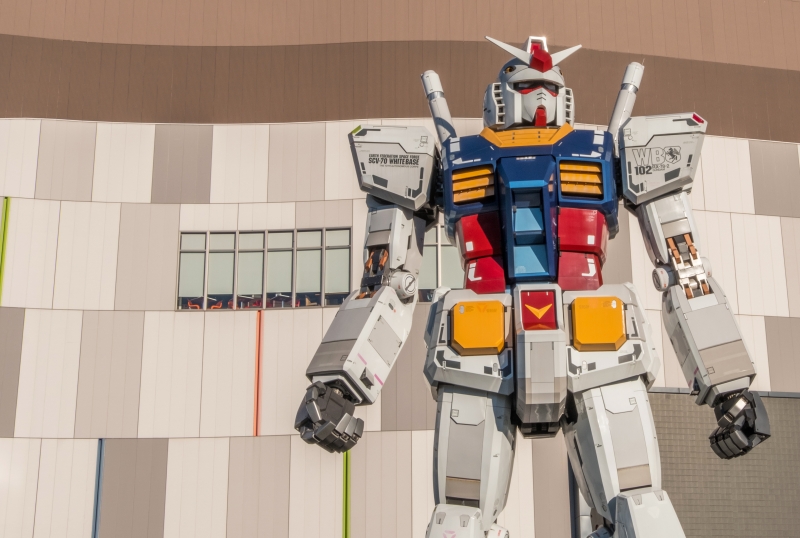 Gundam, 18 metri di robot a spasso per Yokohama