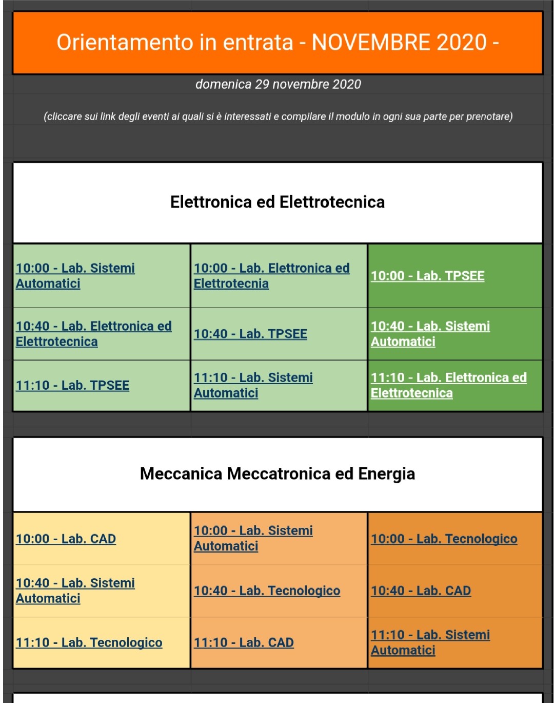 Scuola aperta…online!